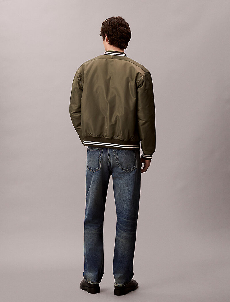 Calvin Klein Yeşil Renkli Erkek Tipped Hero Bomber Ceket