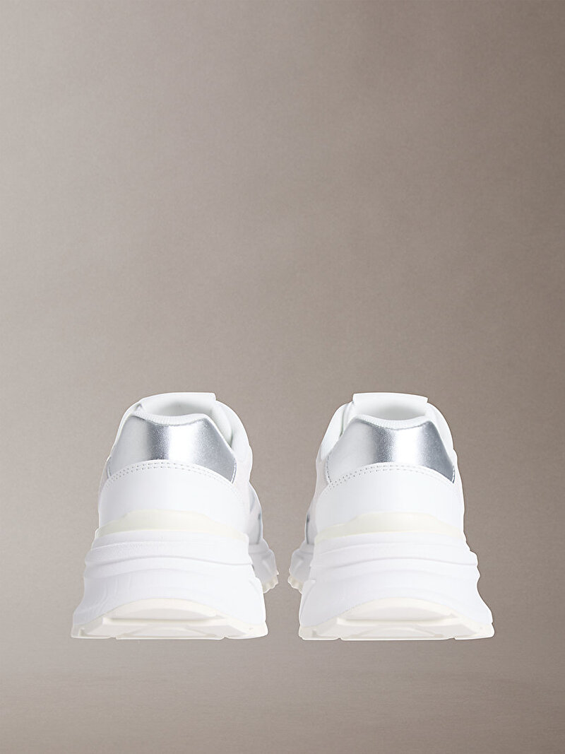 Calvin Klein Beyaz Renkli Kadın Hike Runner Mesh Sneaker