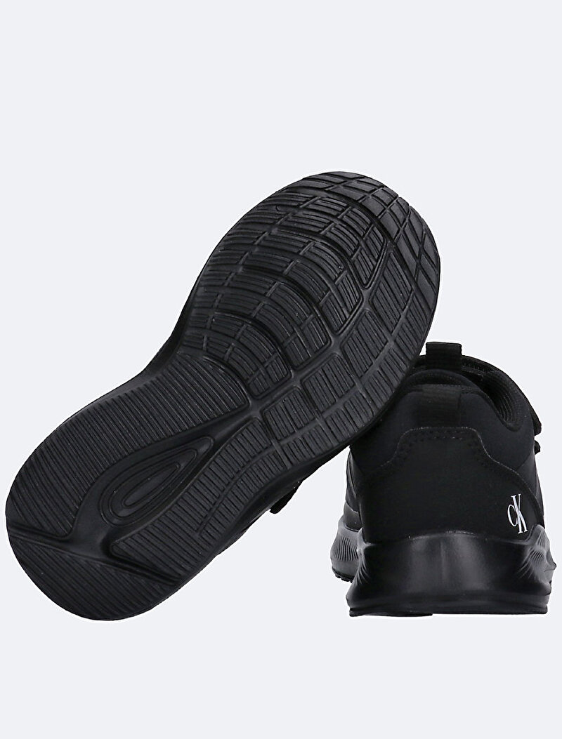 Calvin Klein Siyah Renkli Erkek Çocuk Low Cut Velcro Sneaker