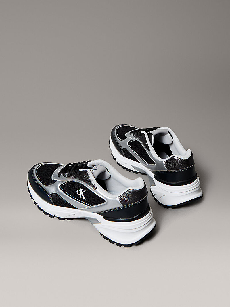 Calvin Klein Siyah Renkli Erkek Hike Runner Laceup Sneaker