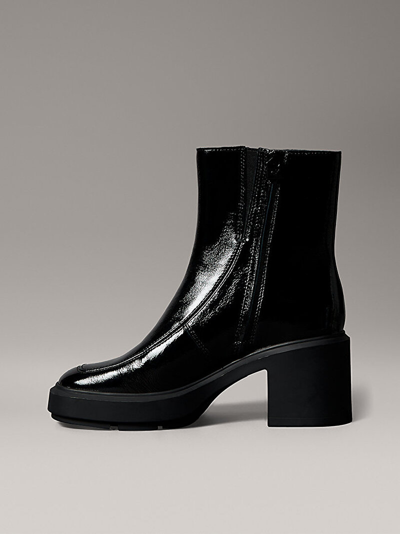 Calvin Klein Siyah Renkli Kadın Block Heel Bot