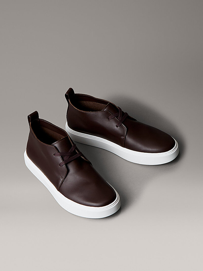 Calvin Klein Kırmızı Renkli Erkek Hybrid Clean Cup Mid Bot