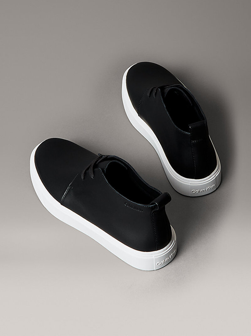 Calvin Klein Siyah Renkli Erkek Hybrid Clean Cup Mid Bot