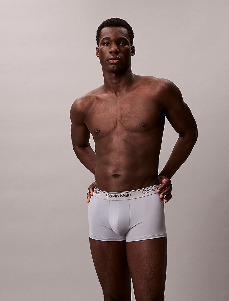 Calvin Klein Çok renkli Renkli Erkek 3'lü Paket Low Rise Trunk Boxer