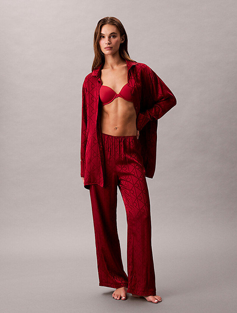 Calvin Klein Kırmızı Renkli Kadın Pijama Altı
