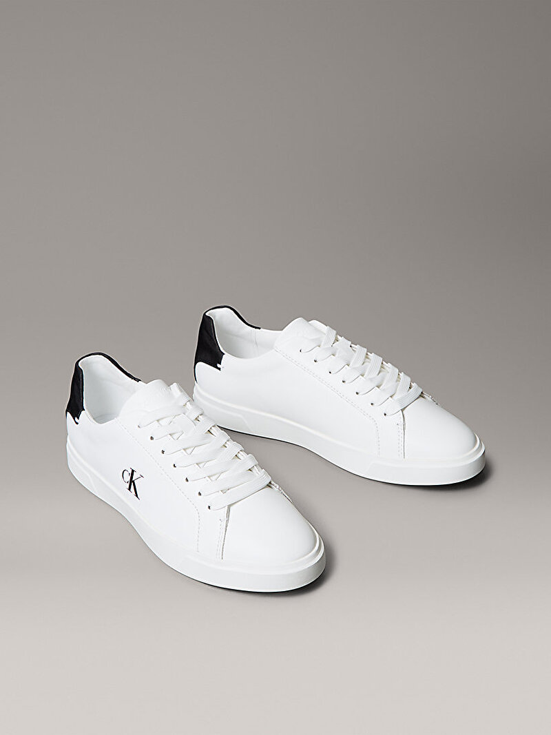 Calvin Klein Beyaz Renkli Kadın Low Pro Cupsole Laceup Sneaker
