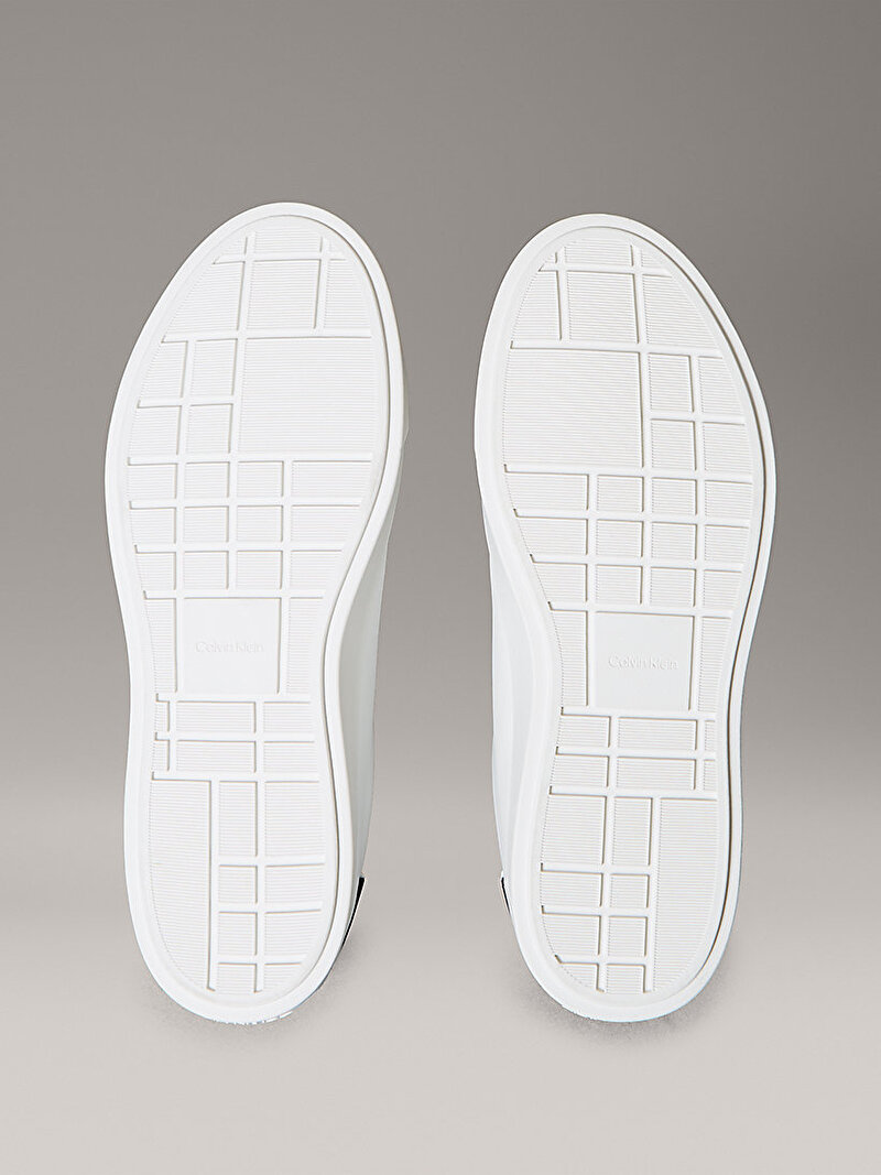 Calvin Klein Beyaz Renkli Kadın Low Pro Cupsole Laceup Sneaker