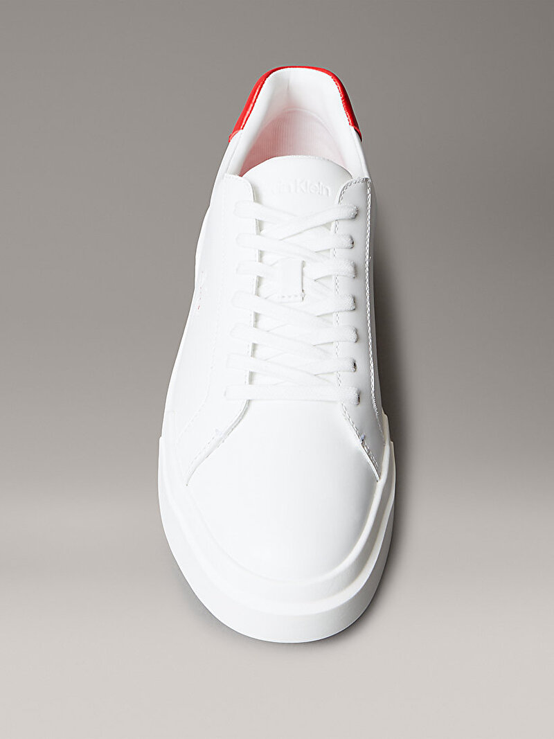 Calvin Klein Beyaz Renkli Erkek Chunky Cupsole Laceup Sneaker