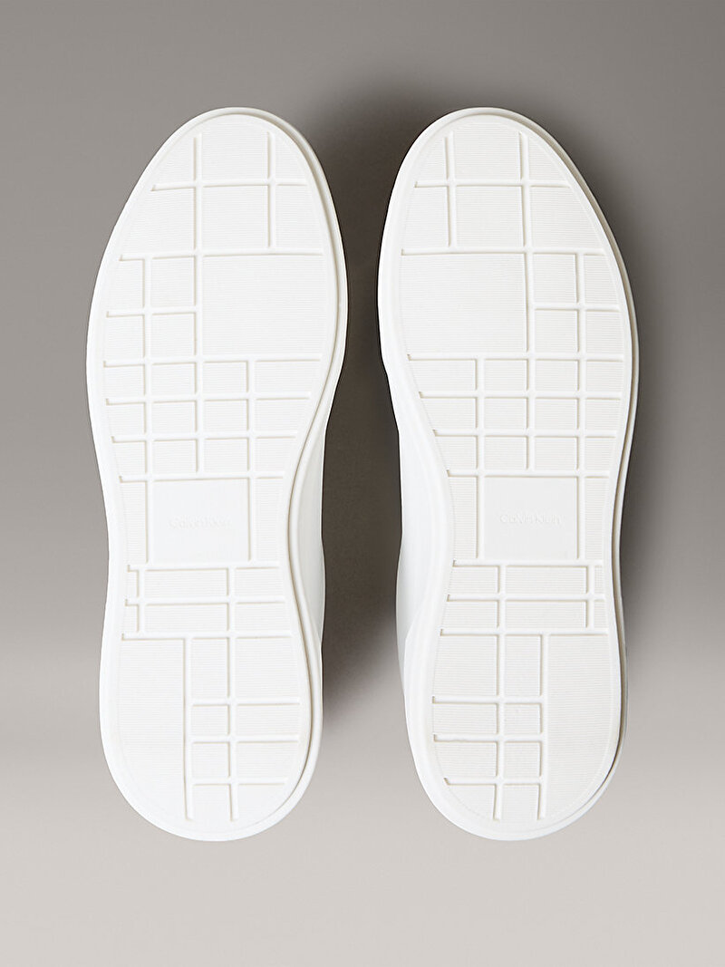 Calvin Klein Beyaz Renkli Erkek Chunky Cupsole Laceup Sneaker