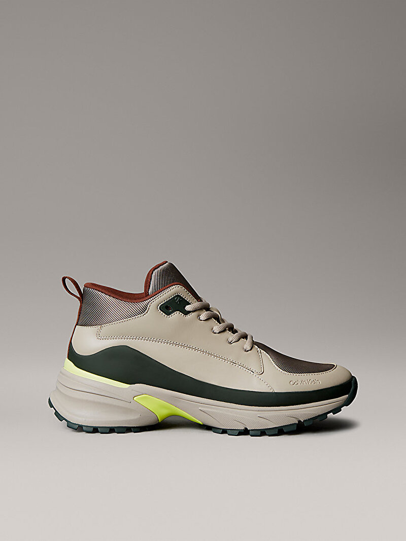 Calvin Klein Çok renkli Renkli Erkek Hike Runner Mid Laceup Sneaker