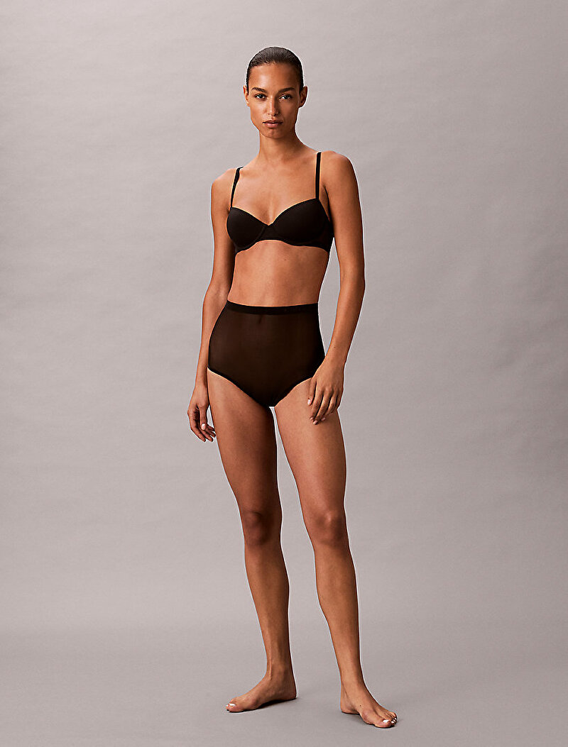 Calvin Klein Siyah Renkli Kadın Uplift Demi Sütyen