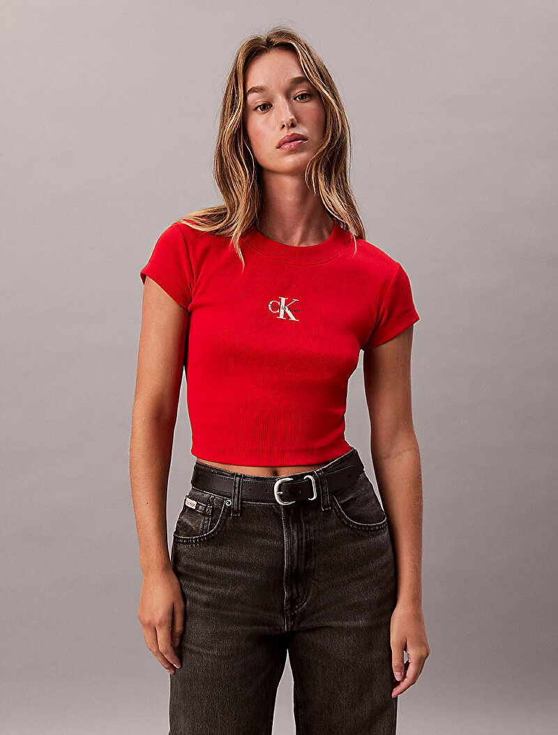 Kadın Monogram Baby T-shirt