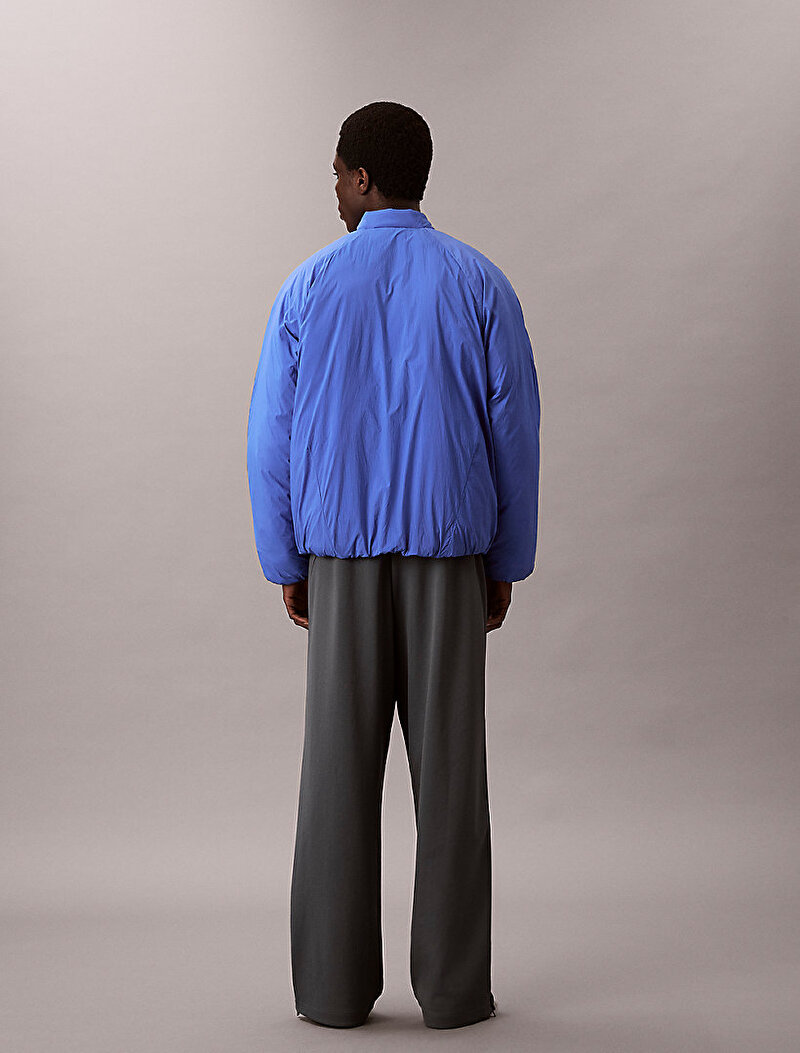 Calvin Klein Mavi Renkli Erkek Bomber Ceket