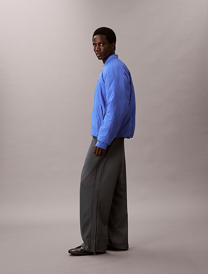 Calvin Klein Mavi Renkli Erkek Bomber Ceket