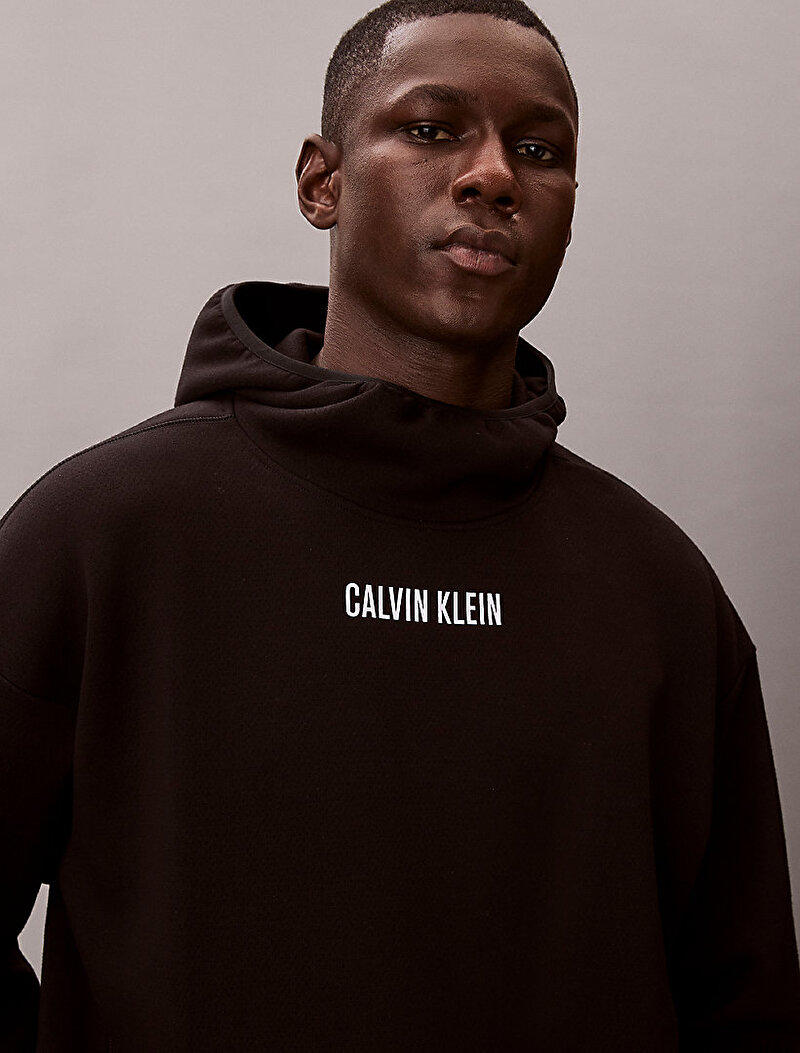 Calvin Klein Siyah Renkli Erkek Hoodie
