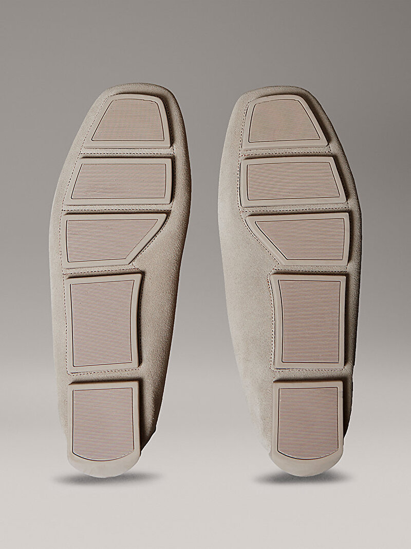 Calvin Klein Bej Renkli Erkek Driver Tassels Loafer