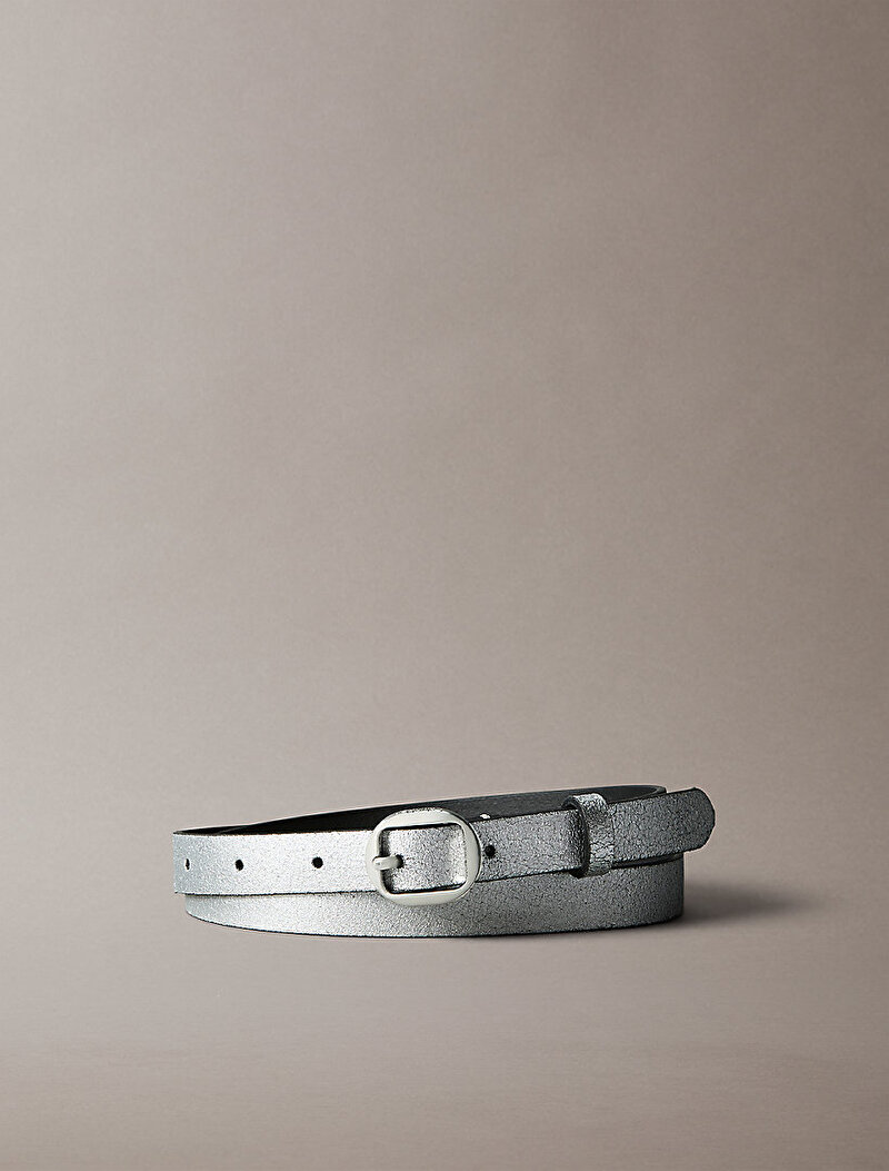 Kadın Round Buckle Metal Kemer