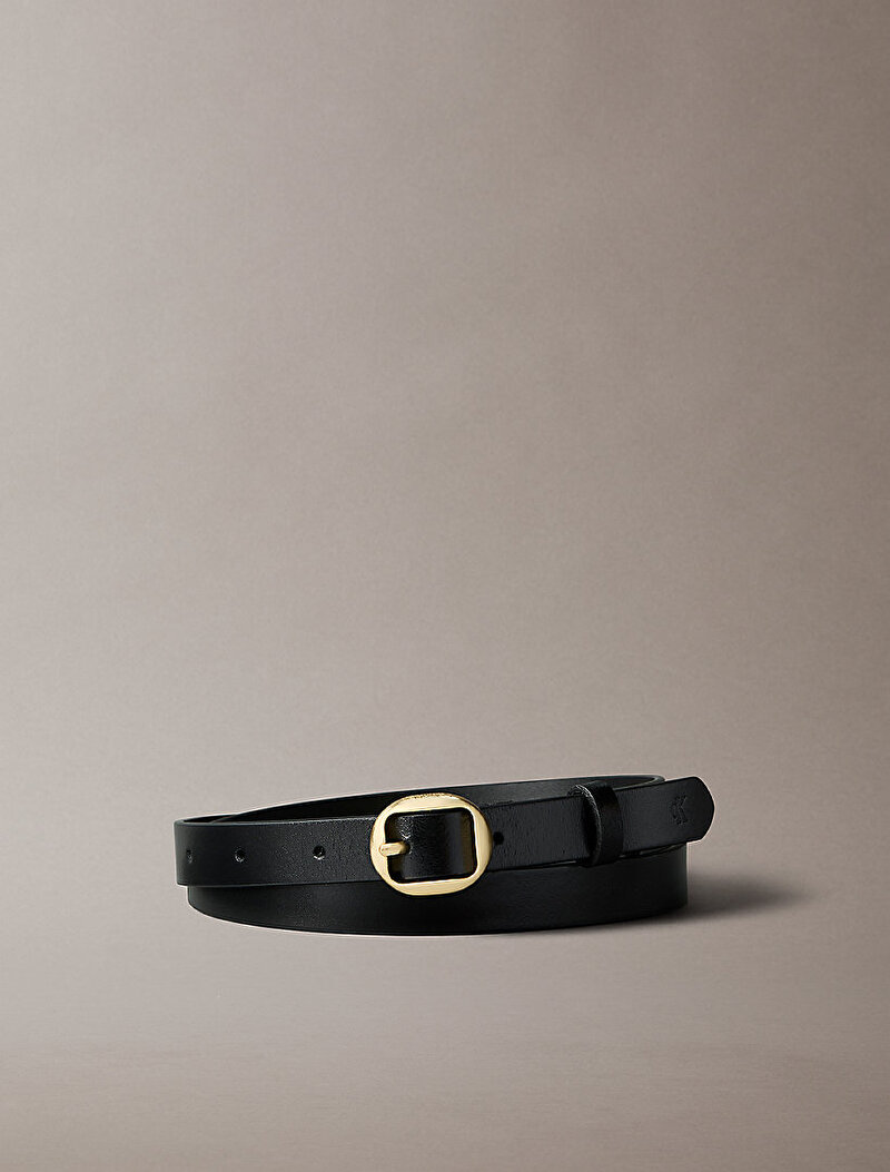 Kadın Round Buckle Metal Kemer