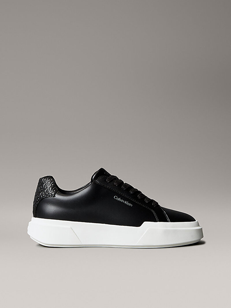 Calvin Klein Siyah Renkli Kadın Chunky Cupsole Laceup Sneaker