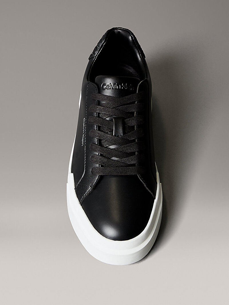 Calvin Klein Siyah Renkli Kadın Chunky Cupsole Laceup Sneaker