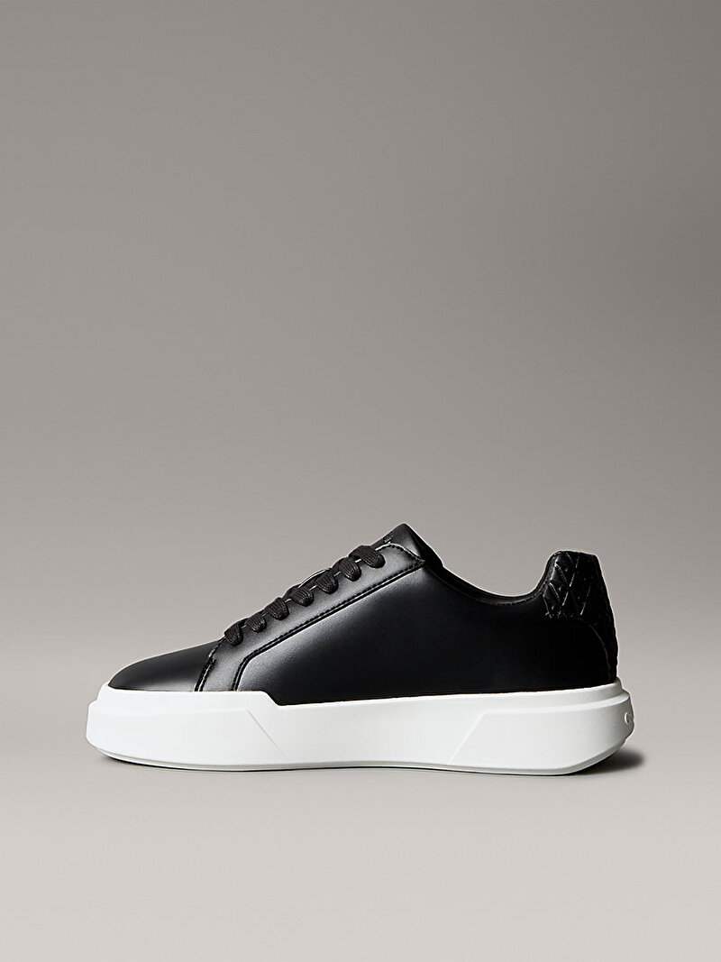 Calvin Klein Siyah Renkli Kadın Chunky Cupsole Laceup Sneaker