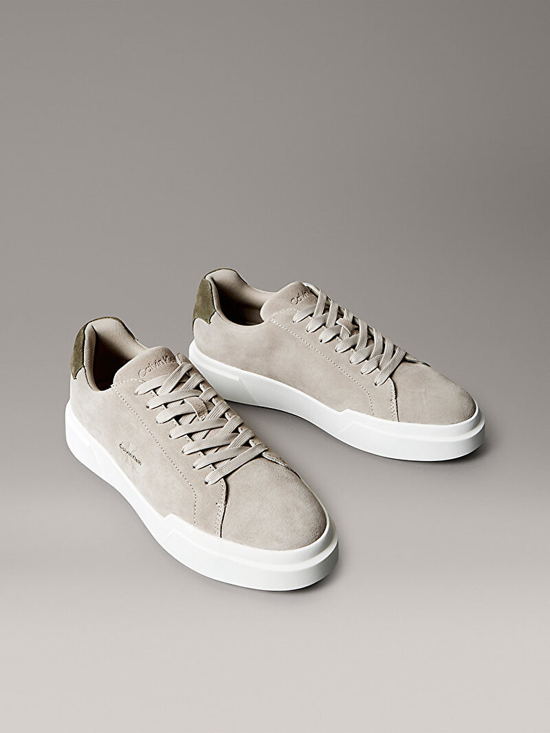 Calvin Klein Bej Renkli Erkek Chunky Cupsole Laceup Sneaker