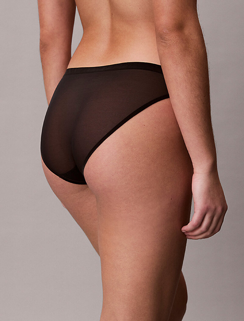 Calvin Klein Siyah Renkli Kadın Bikini Külot