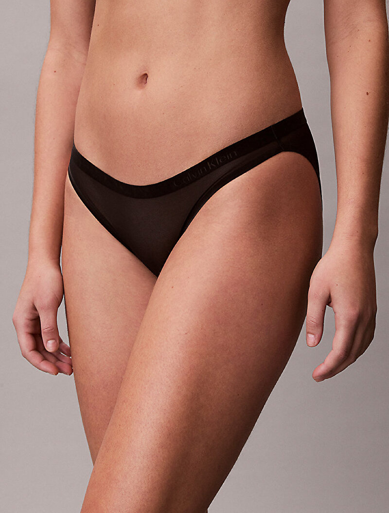 Calvin Klein Siyah Renkli Kadın Bikini Külot