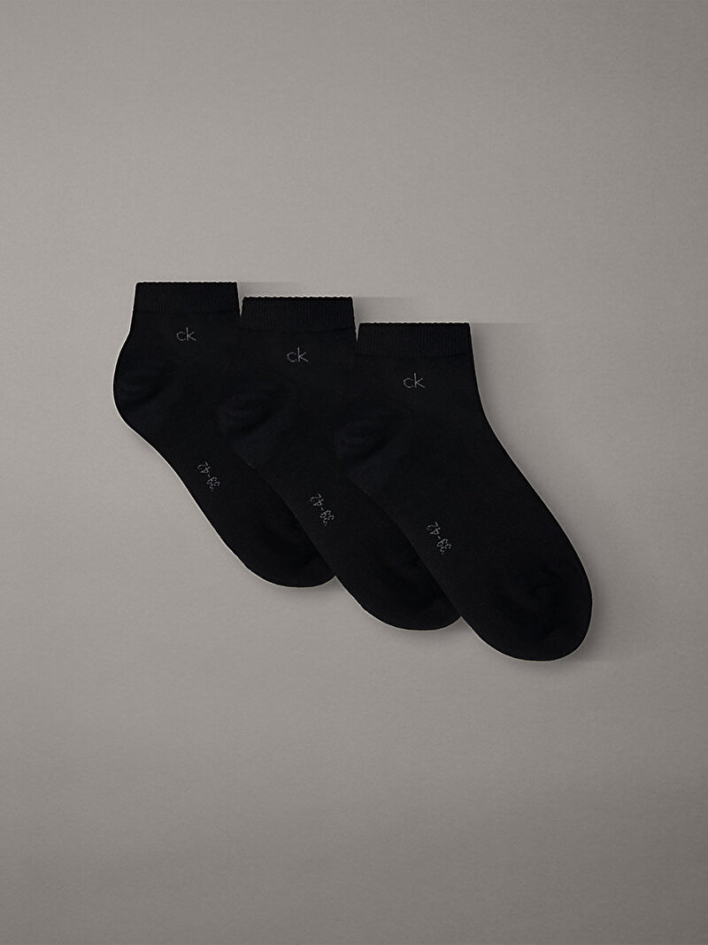 Erkek CK Quarter 3'lü Paket Çorap