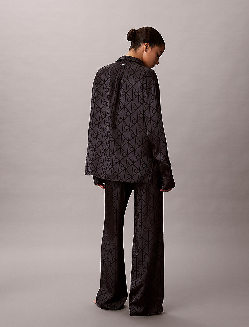 Calvin Klein Siyah Renkli Kadın Pijama Altı