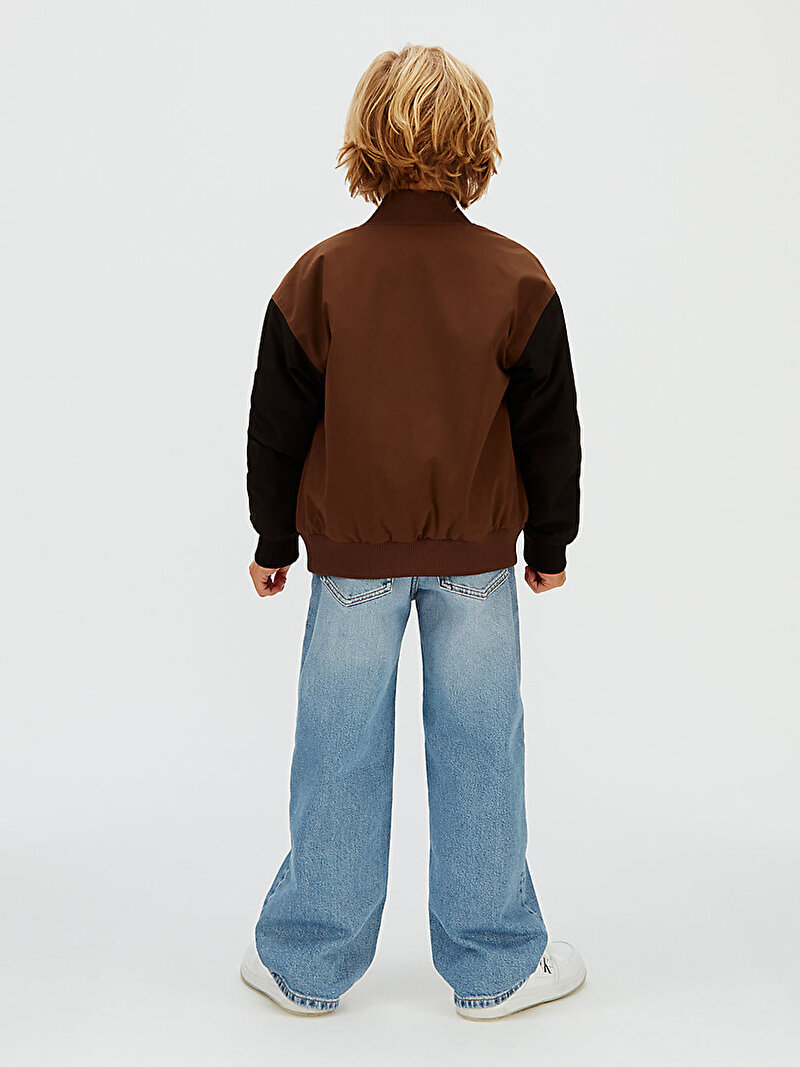 Calvin Klein Mavi Renkli Erkek Çocuk Skater Cloudy Jean Pantolon