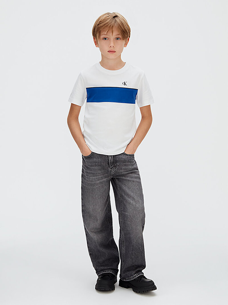 Erkek Çocuk Panel Coloblock T-shirt