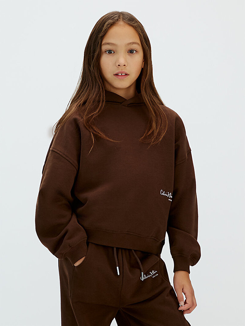 Kız Çocuk Signature Hoodie