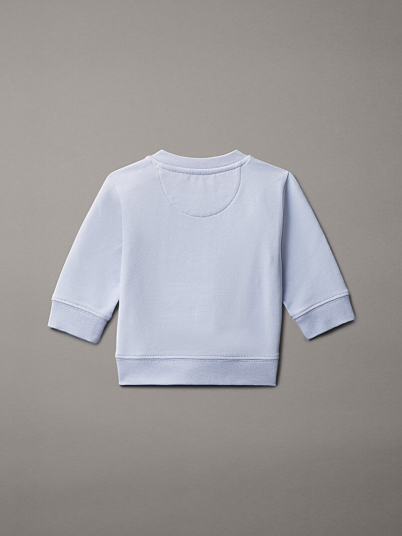 Calvin Klein Mavi Renkli Bebek Monologo Sweatshirt
