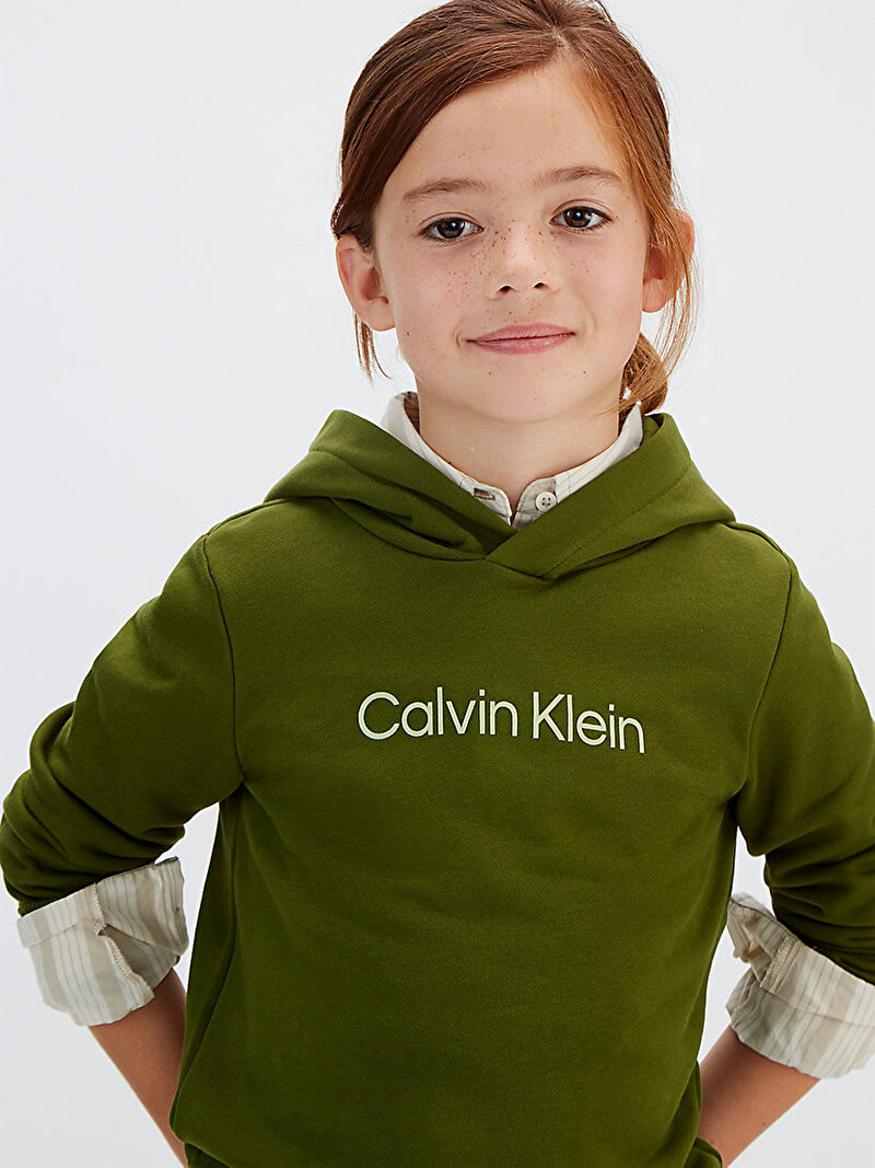 Calvin Klein Yeşil Renkli Çocuk Unisex INST. LOGO REG. TERR, LTQ, 10