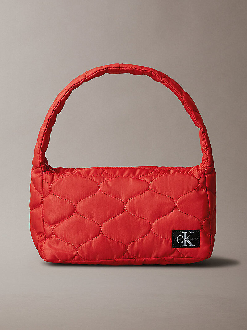 Calvin Klein Kırmızı Renkli Çocuk Unisex Quilted Omuz Çantası