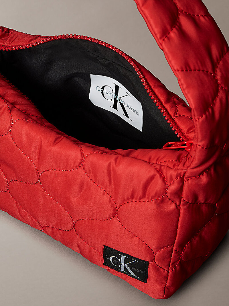 Calvin Klein Kırmızı Renkli Çocuk Unisex Quilted Omuz Çantası