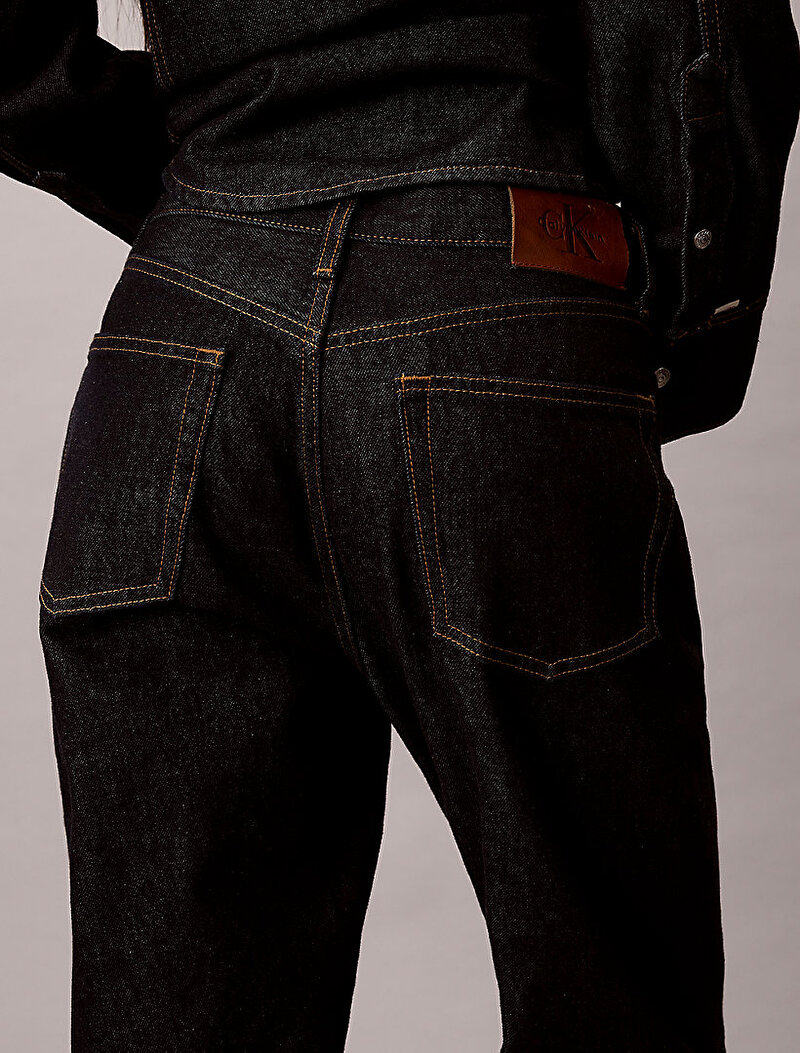 Calvin Klein Lacivert Renkli Kadın The Staright Boot Jean Pantolon