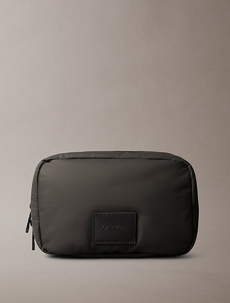 Calvin Klein Siyah Renkli Erkek Puffer Utility Washbag