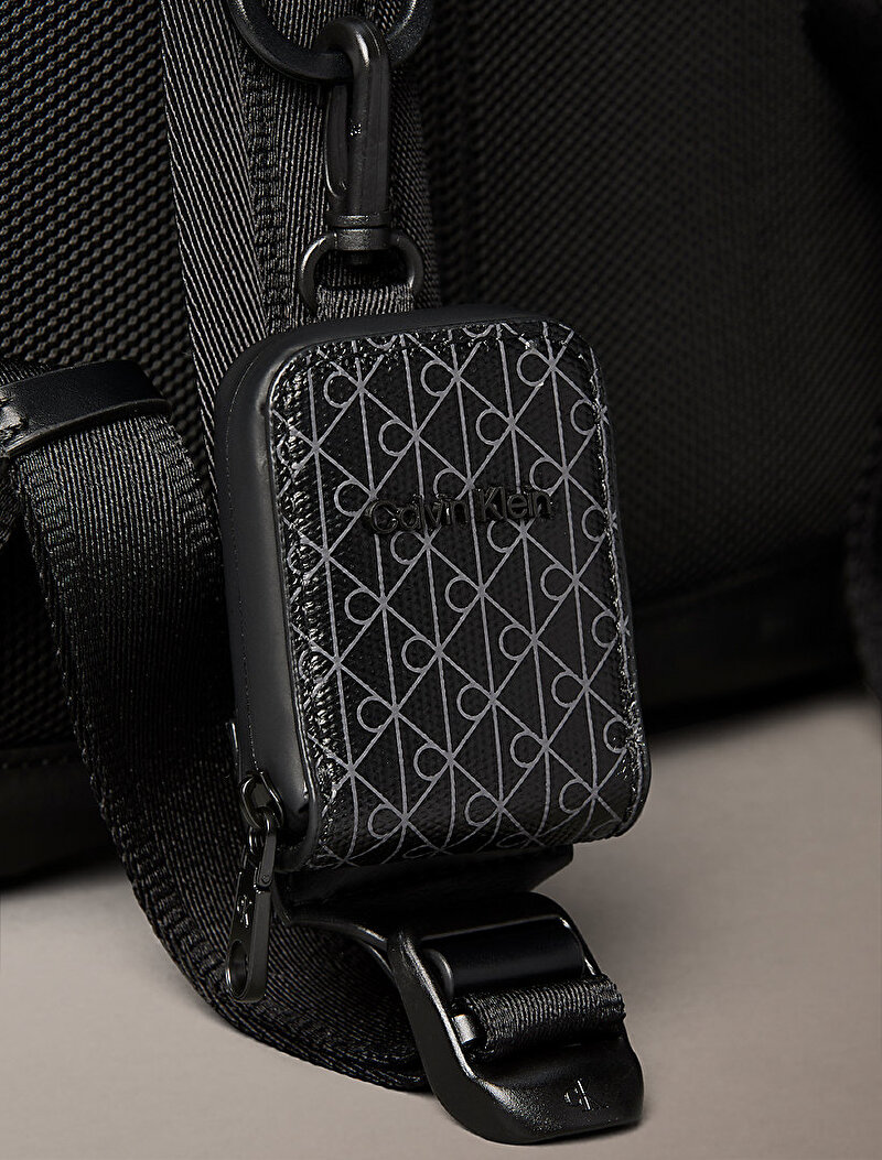 Calvin Klein Siyah Renkli Erkek Puffer Utility Sırt Çantası