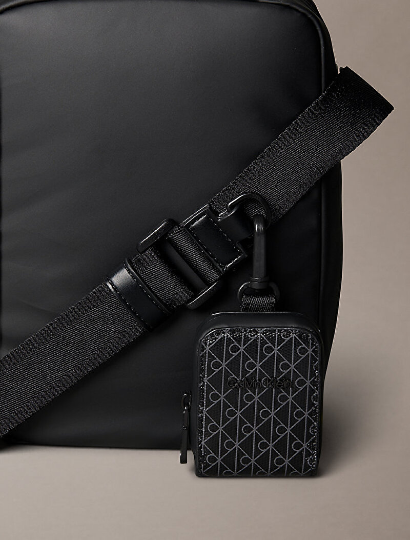 Calvin Klein Siyah Renkli Erkek Puffer Utility Reporter Çanta