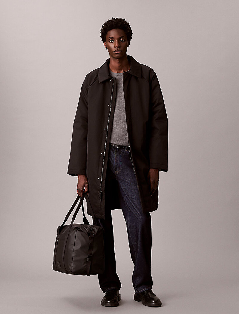 Calvin Klein Siyah Renkli Erkek Puffer Utility Duffle Çanta