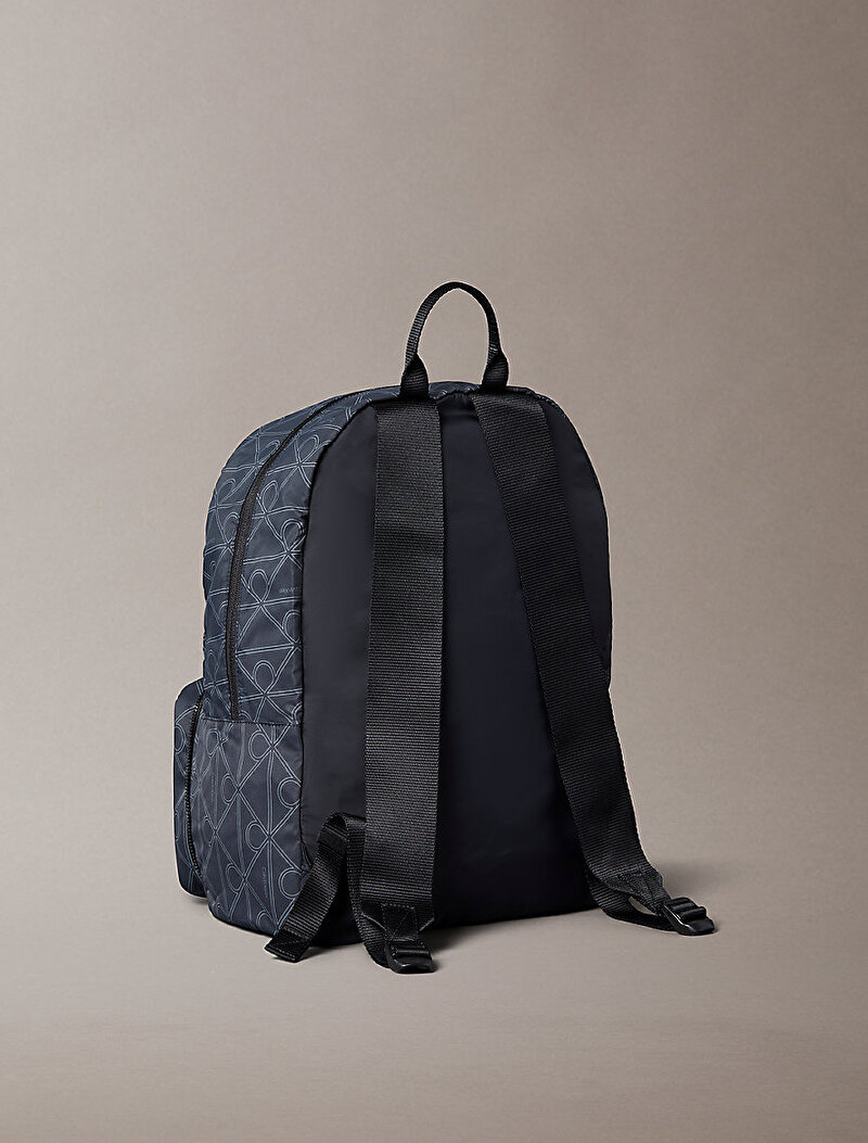 Calvin Klein Siyah Renkli Erkek Printed Emblem Sırt Çantası