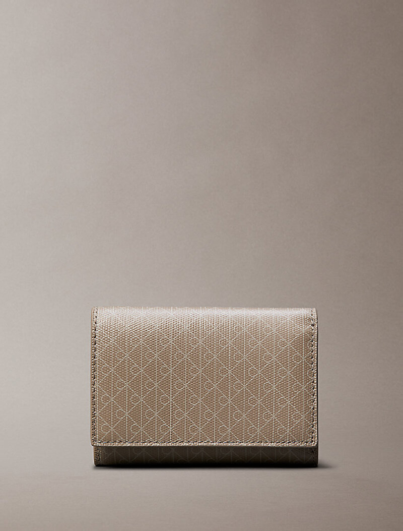 Kadın Emblem Trifold Cüzdan