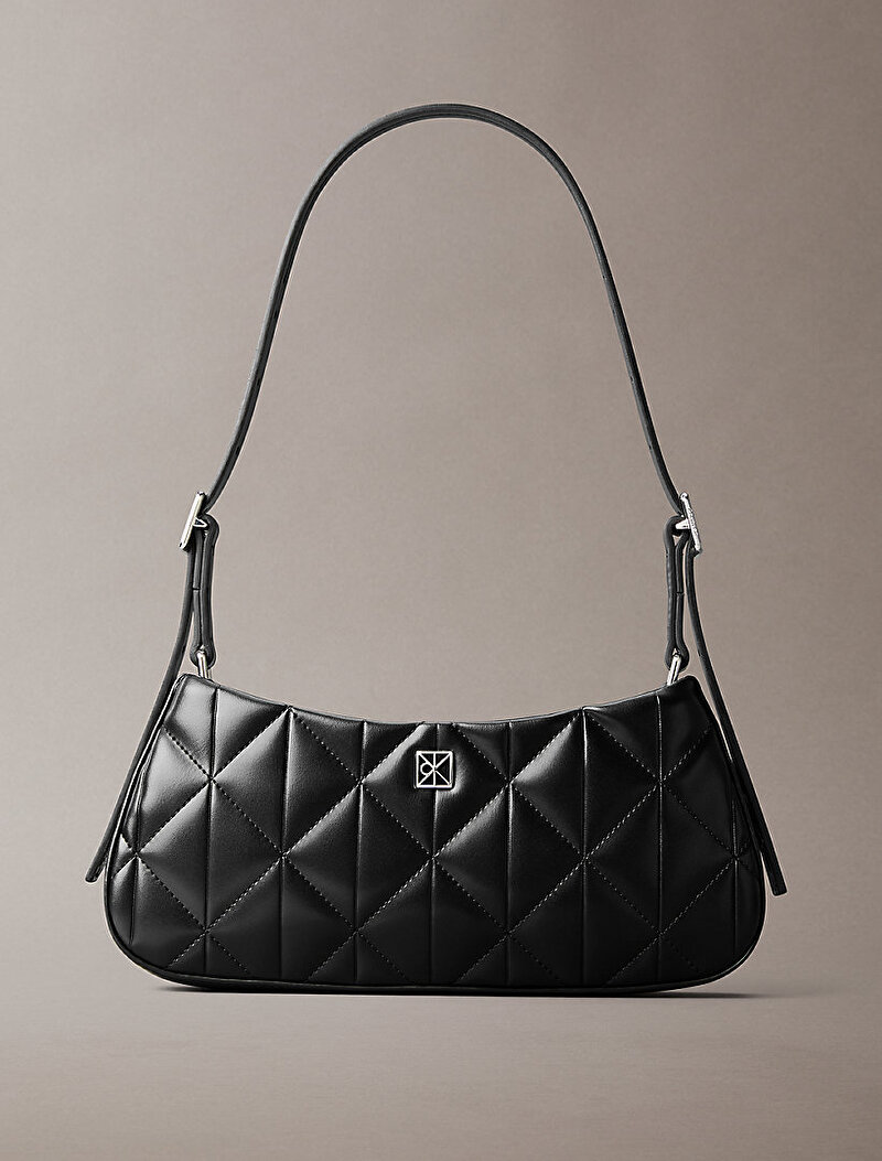 Calvin Klein Siyah Renkli Kadın Quilted Omuz Çantası