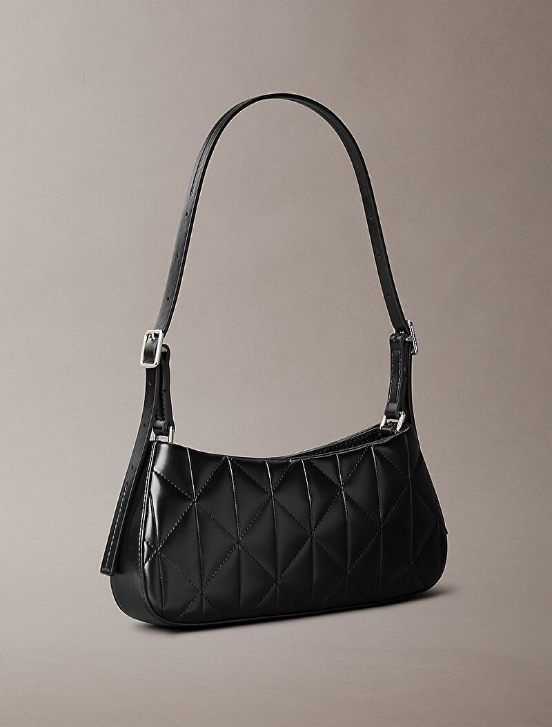 Calvin Klein Siyah Renkli Kadın Quilted Omuz Çantası