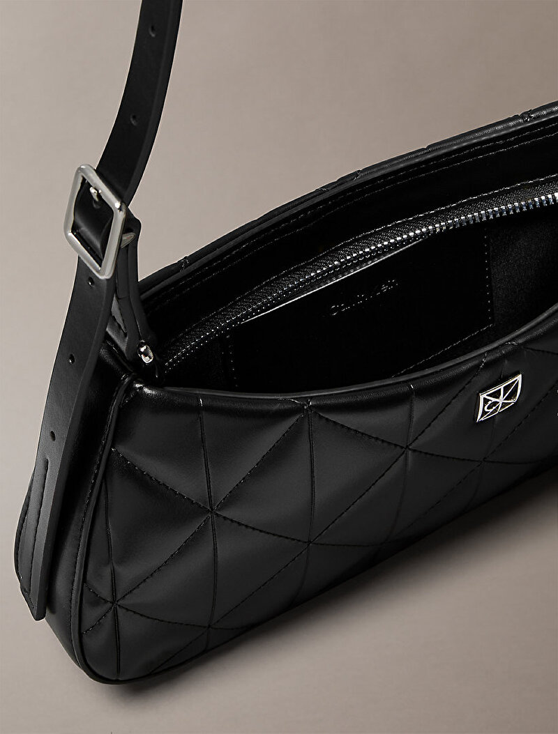 Calvin Klein Siyah Renkli Kadın Quilted Omuz Çantası