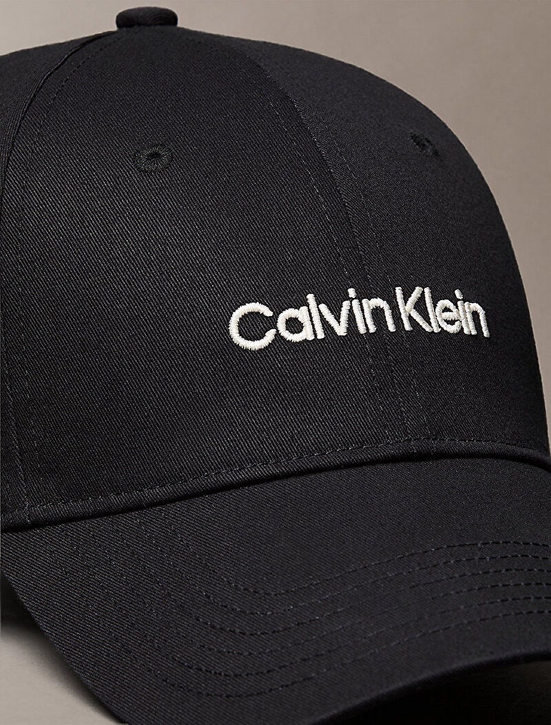 Calvin Klein Siyah Renkli Kadın Logo Embroidery Şapka