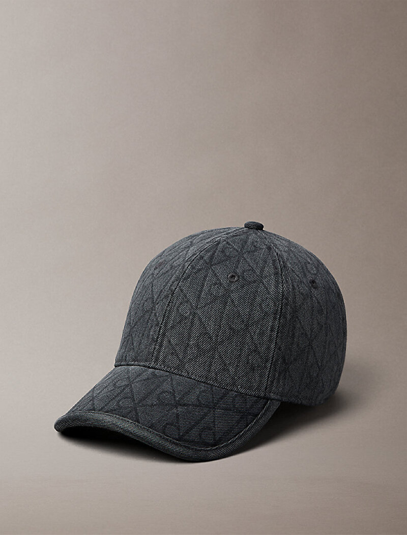 Kadın Denim Emblem Burnout Şapka