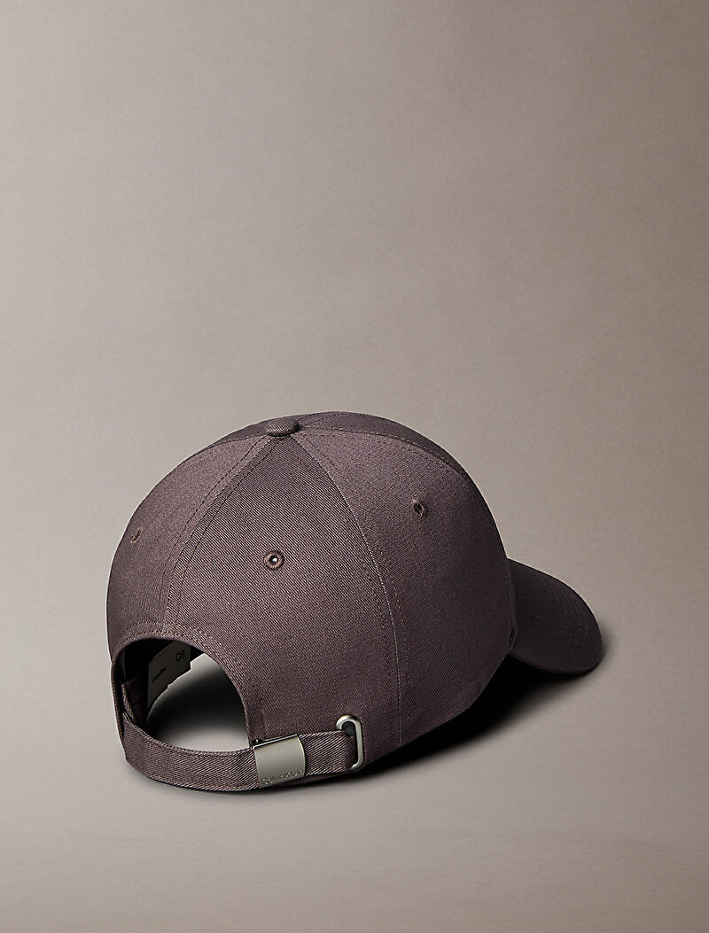 Calvin Klein Gri Renkli Erkek Monogram Embroidery Şapka